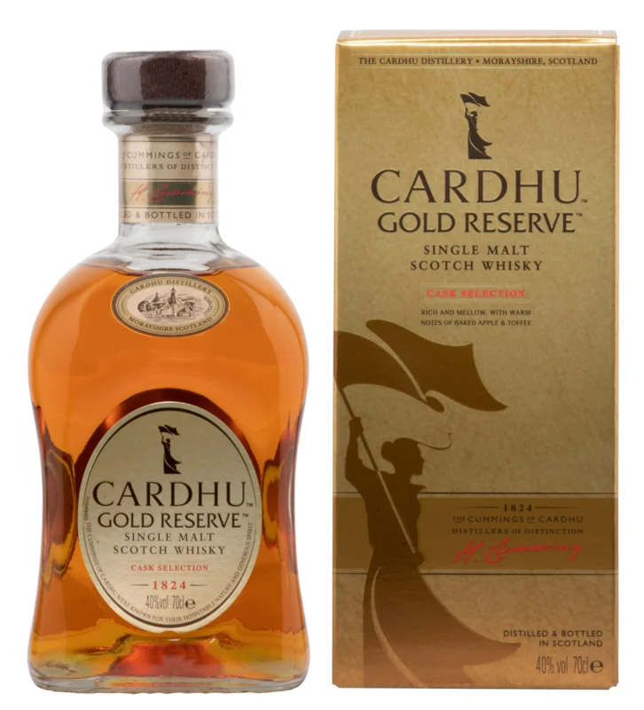 Cardhu Gold Reserve Cask Selection Single Malt Scotch Whisky 40° 70cl