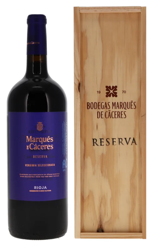 Marqués de Cáceres Reserva 2020 Rioja DOCa 14.5° 1.5l
