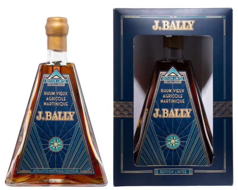 Bally Edition Limitée Art Deco Rhum Vieux Agricole 42° 70cl