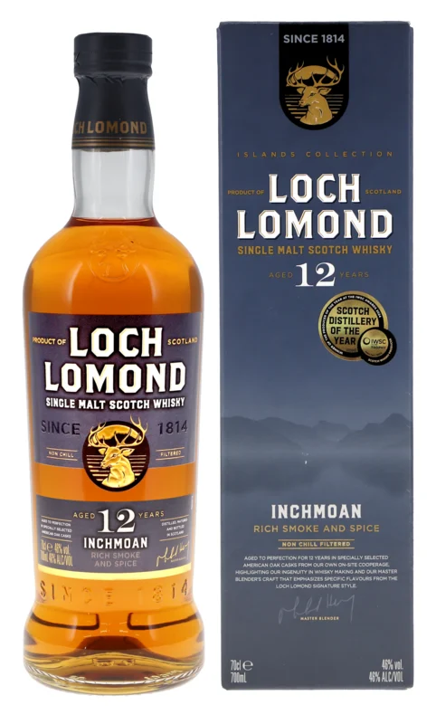 Loch Lomond Inchmoan Peated 12 Years Single Malt Scotch Whisky 46° 70cl