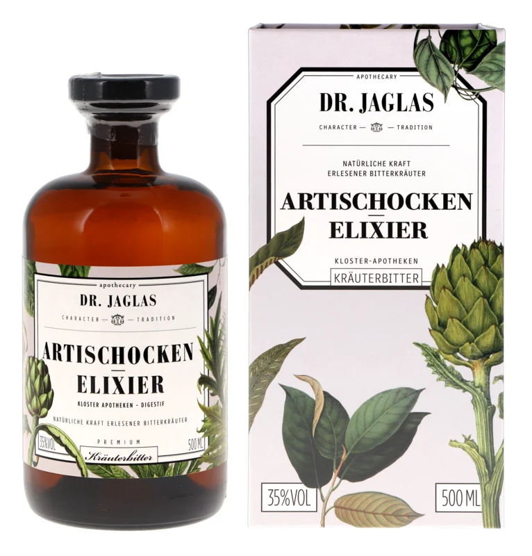Dr. Jaglas Artischocken-Elixier Premium Kräuterbitter 35° 50cl