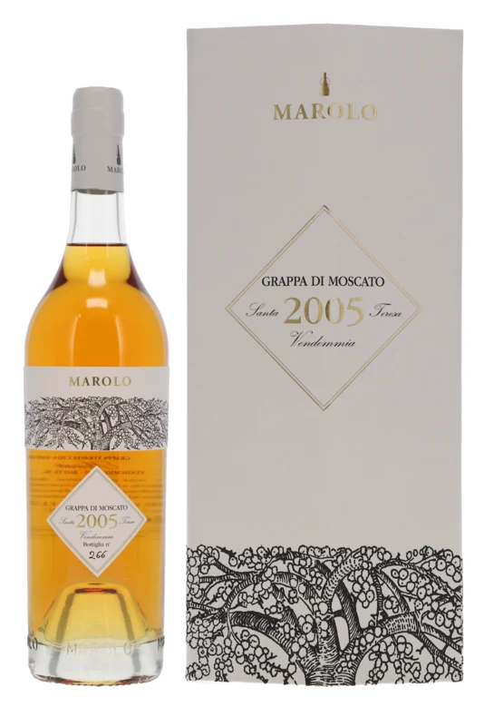 Marolo Moscato Vintage 18 YO 2005 Grappa 44° 70cl