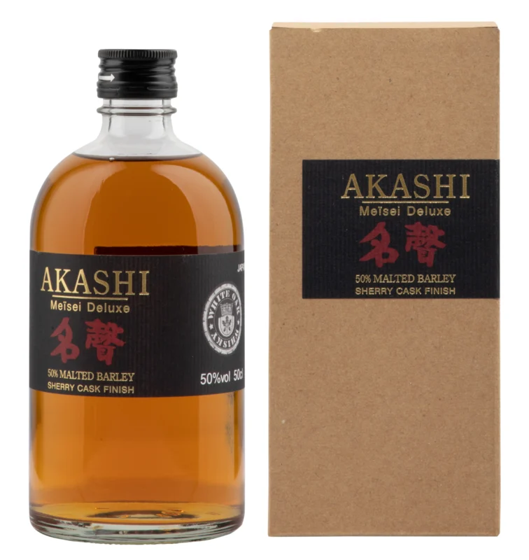 Akashi White Oak Meisei Deluxe Sherry Cask Finish Blended Japenese Whisky 50° 50cl