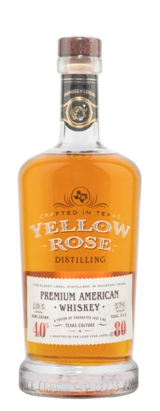 Yellow Rose Premium American Whiskey 40° 70cl
