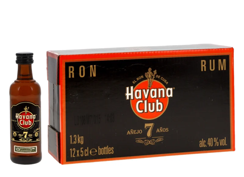 Havana Club Añejo 7 Años El Ron de Cuba 40° 5cl