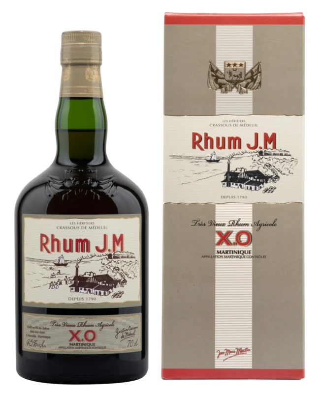 Rhum J.M XO Très Vieux Rhum Agricole 45° 70cl
