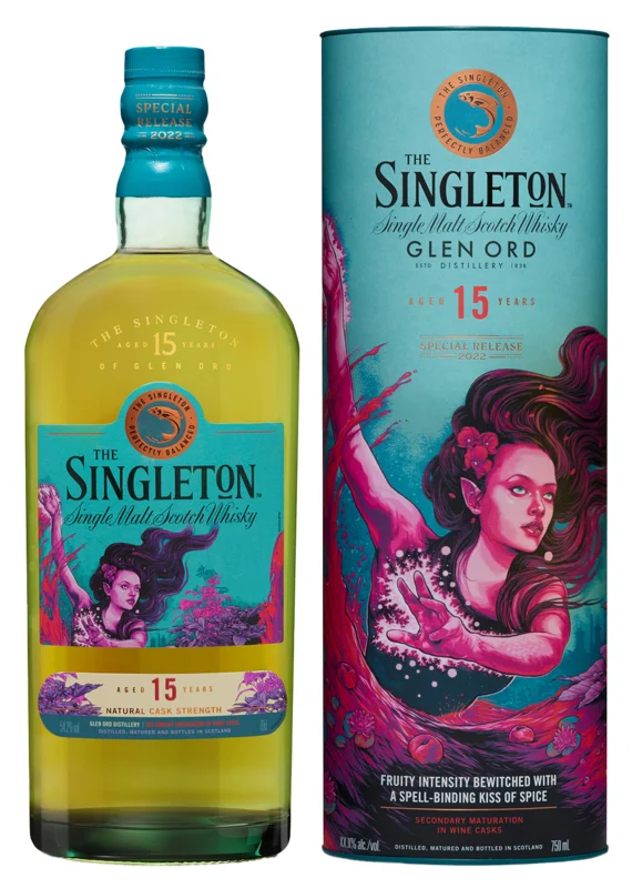 Singleton of Glen Ord Special Release 2022 Cask Strength 15 Years Single Malt Whisky 54.2° 70cl