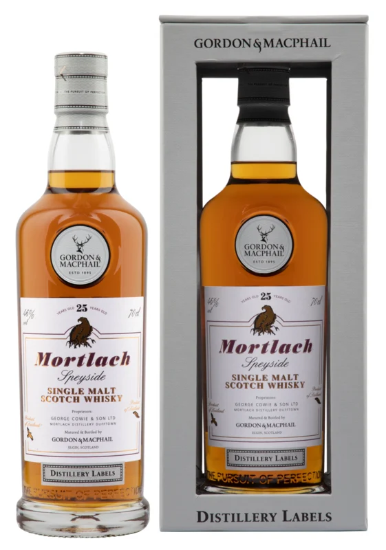 Mortlach Gordon & Macphail Distillery Labels 25 Years Speyside Single Malt Scotch Whisky 46° 70cl