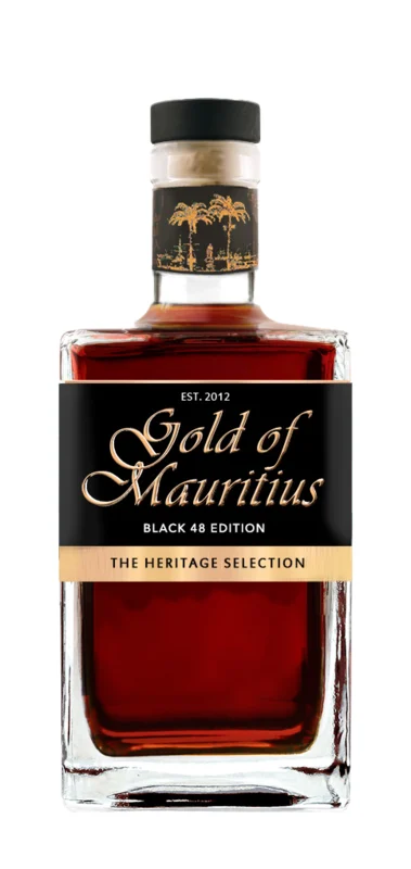 Gold of Mauritius Black Edition Rum 48° 70cl