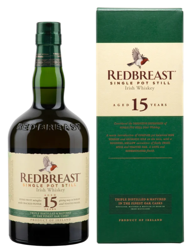 Redbreast 15 Years Single Pot Still Irish Whiskey 46° 70cl