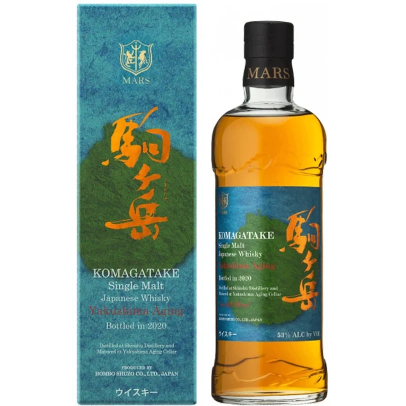 Mars Komagatake Yakushima Aging Bottled 2020 Single Malt Japanese Whisky 53° 70cl