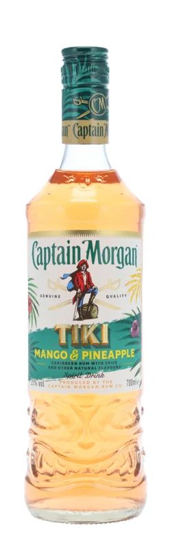 Captain Morgan Tiki Mango & Pineapple EU Rum Based Spirit Drink 25° 70cl