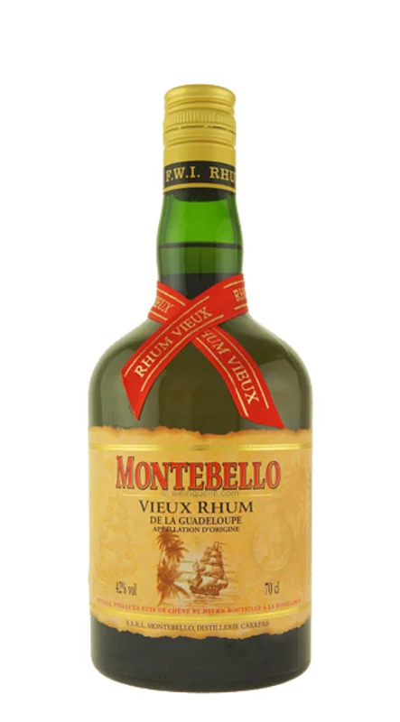 Montebello Vieux Rhum de la Guadeloupe 10 Ans Rhum 42° 70cl