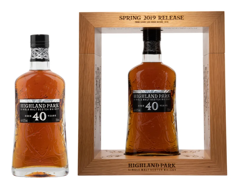 Highland Park Spring 2019 Release 40 Years Single Malt Scotch Whisky 43.2° 70cl