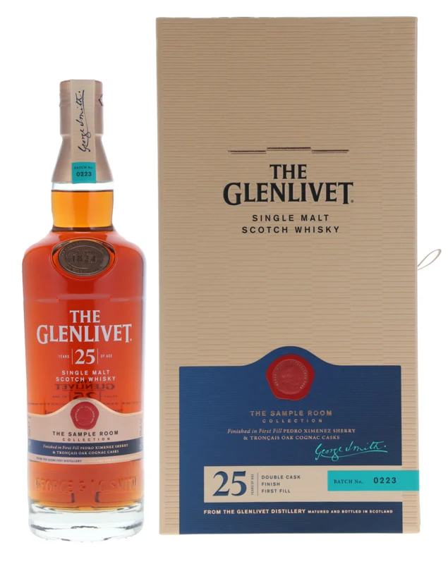 Glenlivet The Sample Room Collection Triple Cask Finish 25 Years Single Malt Whisky 43° 70cl