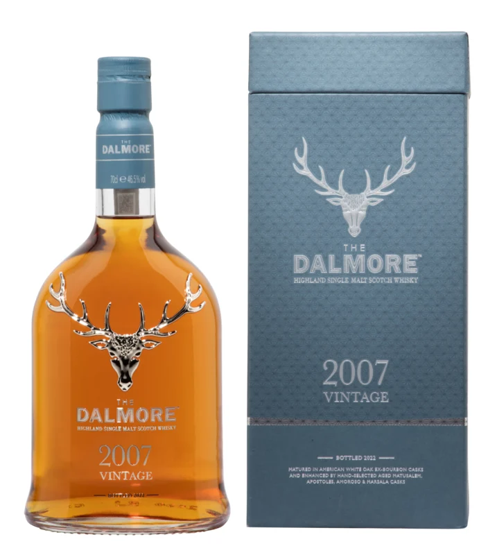 Dalmore Vintage 15 Years 2007 Highland Single Malt Scotch Whisky 2022 46.5° 70cl