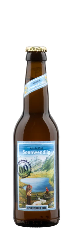 Appenzeller Bier Sonnwendlig Alkoholfrei MW 24x HA 0.01° 33cl