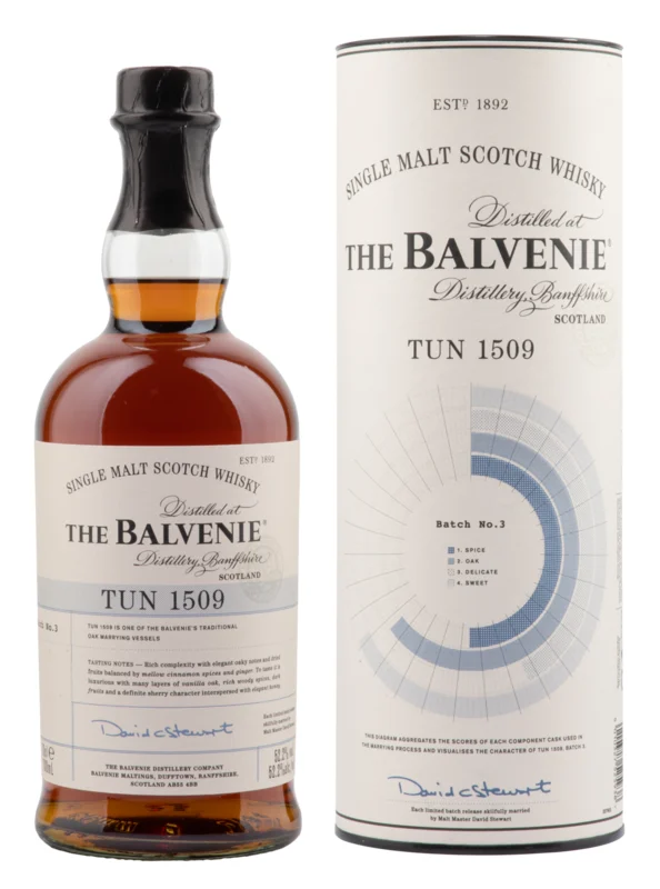 Balvenie Tun 1509 Batch 3 Single Malt Scotch Whisky 52.2° 70cl