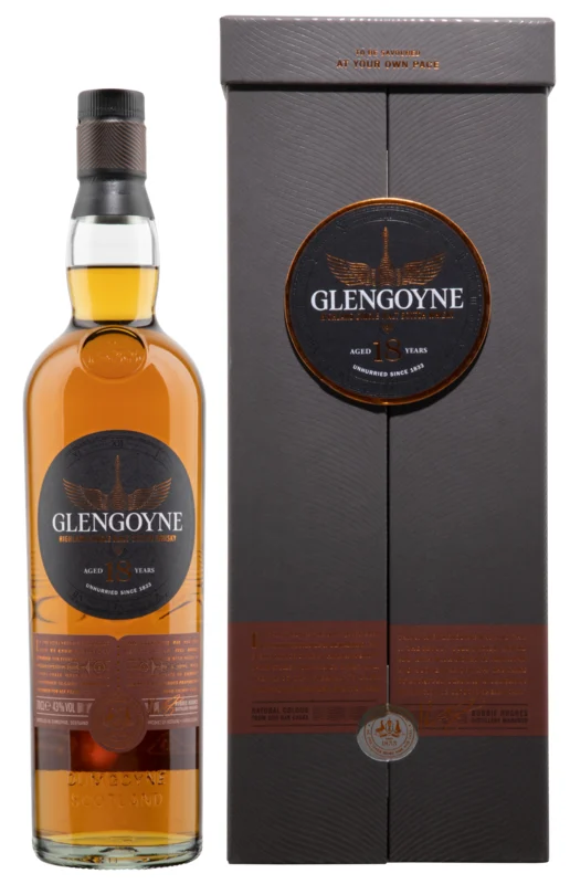 Glengoyne 18 Years Hihgland Single Malt Sctoch Whisky 43° 70cl