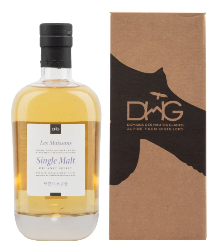 Domaine des Hautes Glaces Les Moissons Single Malt Organic Spirit BIO 42° 70cl