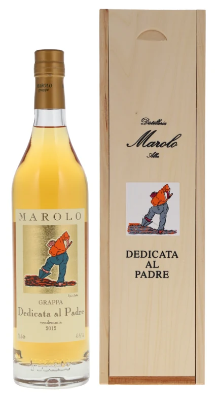 Marolo Dedicata al Padre Barriques 2012 Grappa 45° 70cl