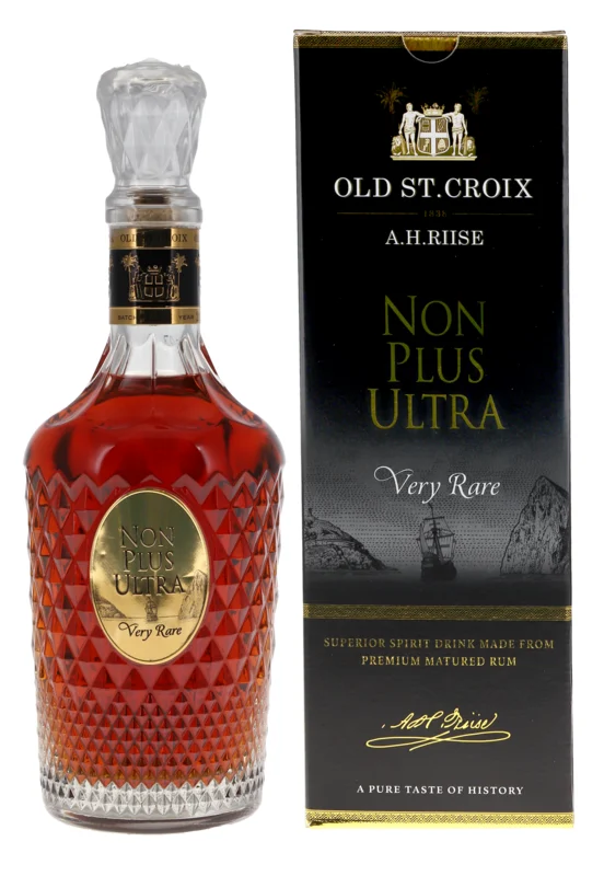 Old St. Croix Non Plus Ultra Very Rare Rum Based Spirit Drink 42° 70cl