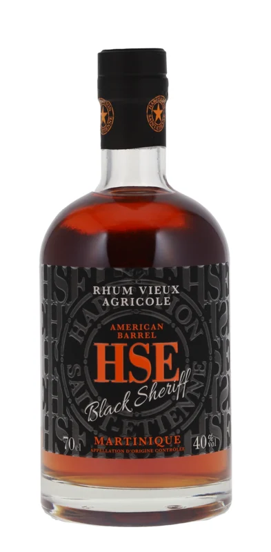 HSE Habitation St. Etienne Black Sheriff American Barrel Rhum Vieux Agricole 40° 70cl