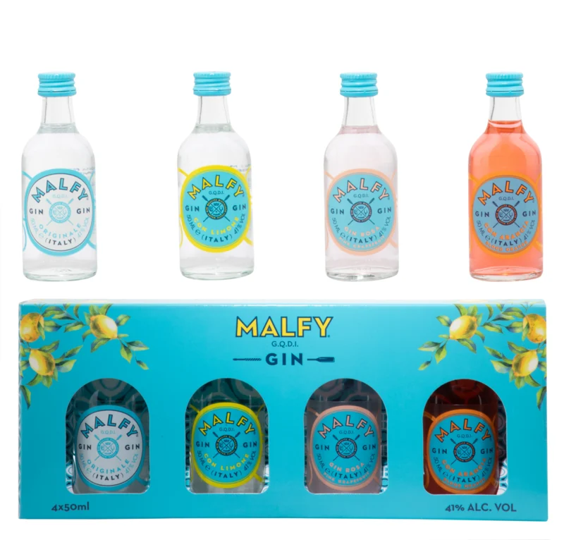 Malfy Pack mit 4 x 5 cl Gin 41° 20cl