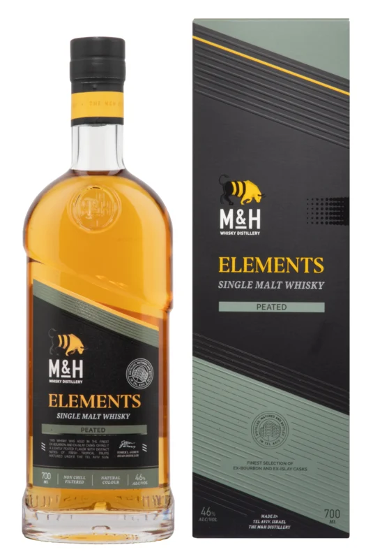 The Milk & Honey Distillery Elements Peated Single Malt Whisky 46° 70cl