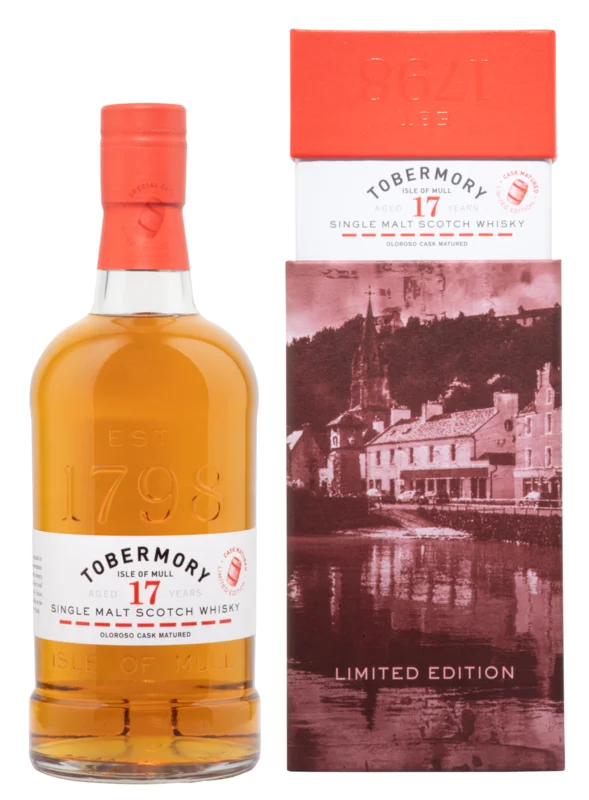 Tobermory Oloroso Cask Matured 17 Years Single Malt Whisky 55.9° 70cl