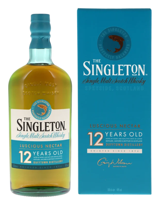 Singleton of Dufftown 12 Years Single Malt Whisky 40° 70cl