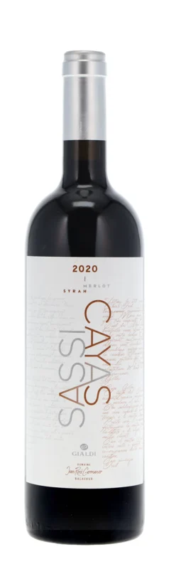 Gialdi/Jean-René Germanier Sassi-Cayas 2020 Vin de Pays Suisse 13.8° 75cl