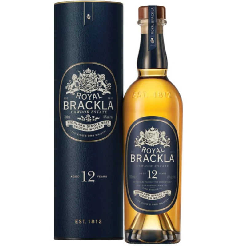 Royal Brackla Cawdor Estate 12 Years Single Malt Scotch Whisky 40° 70cl