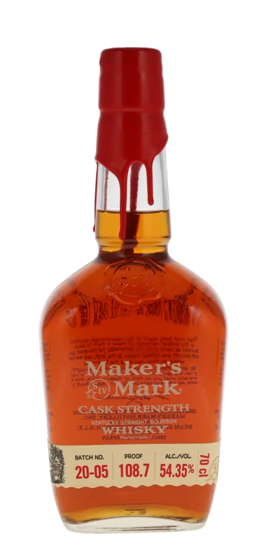Maker's Mark Cask Strength Kentucky Straight Bourbon Whiskey 54.35° 70cl