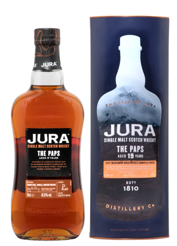 Isle of Jura The Paps 19 Years Single Malt Scotch Whisky 45.6° 70cl