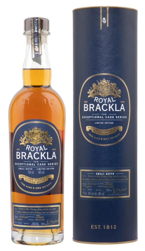 Royal Brackla Exceptional Cask Series PX Finish 18 Years Single Malt Scotch Whisky 46° 70cl