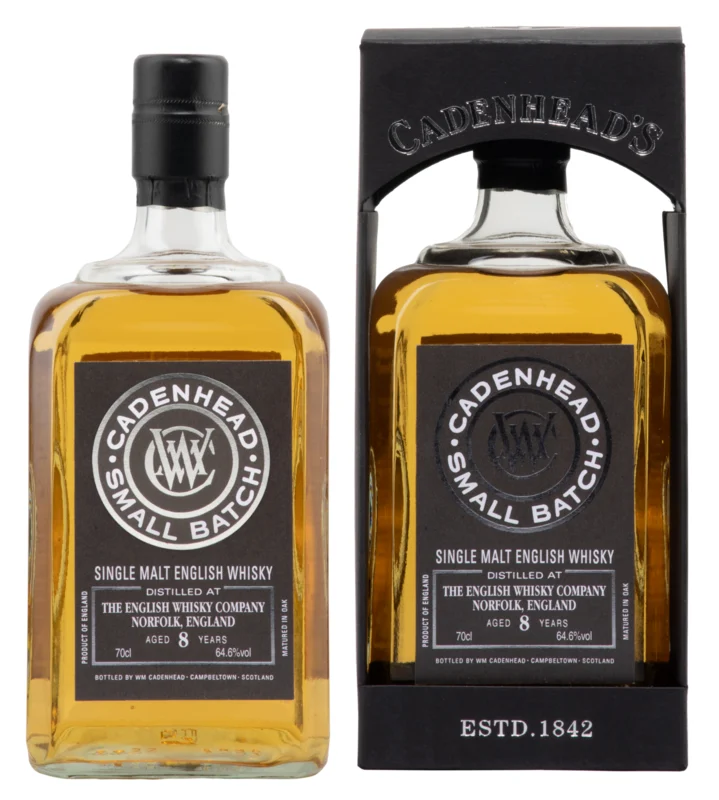 English Company Cadenhead's Small Batch Bottled 2018 2010 Single Malt 64.6° 70cl