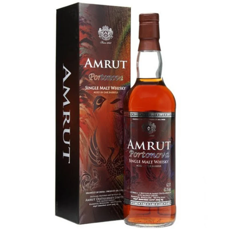 Amrut Portonova Single Malt Whisky 62.1° 70cl