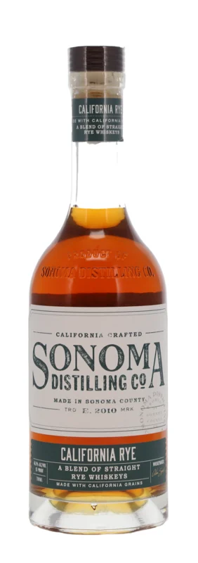 Sonoma Distilling Rye Premium California Whiskey 46.5° 70cl