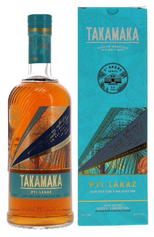 Takamaka Pti Lakaz Batch 3 2024 Rum 45.1° 70cl