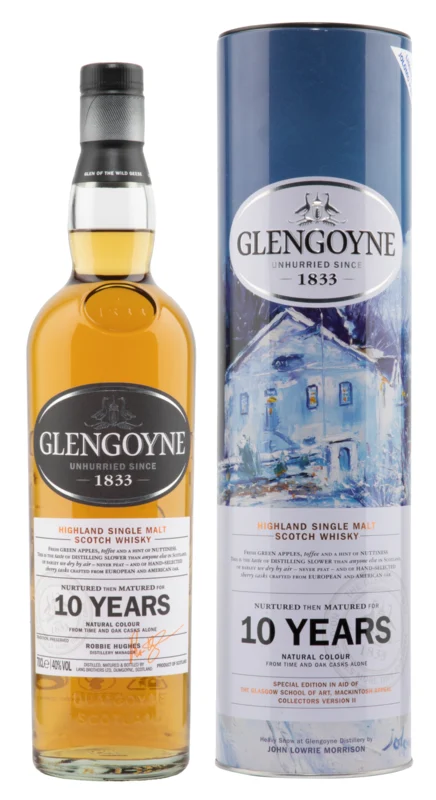 Glengoyne Jolomo Heavy Snow Over Glengoyne 10 Years Hihgland Single Malt Sctoch Whisky 40° 70cl