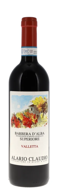 Claudio Alario Valletta 2023 Barbera d'Alba DOC 15.5° 75cl