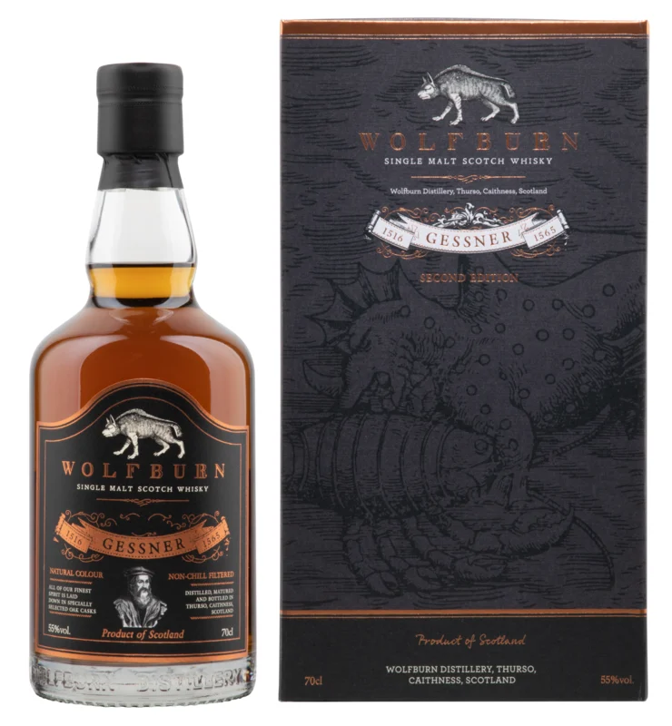 Wolfburn Gessner Swiss Exclusive #2 Single Malt Whisky 55° 70cl