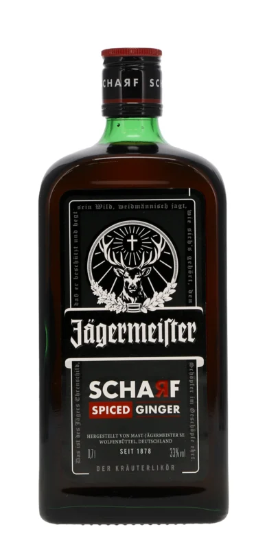 Jägermeister Scharf Spiced Ginger Kräuterlikör 33° 70cl