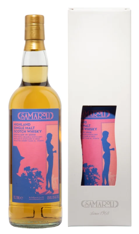 Royal Brackla Samaroli Single Sherry Cask 14 Years 2008 Single Malt Scotch Whisky 2022 57° 70cl