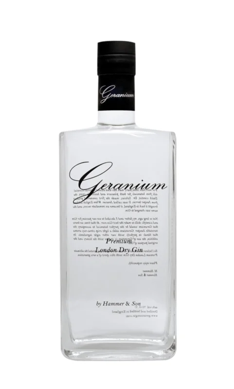 Hammer & Son Ltd. Geranium Premium London Dry Gin 44° 70cl