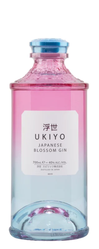 Ukiyo Japanese Blossom Gin 40° 70cl