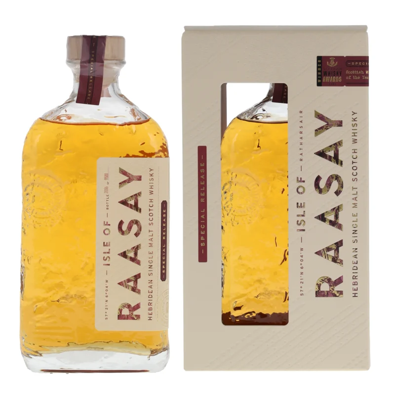 Isle of Raasay Special Release Scottish Whisky Distillery of the Year Unpeated Hebridean Single Malt Scotch Whisky 50.7° 70cl