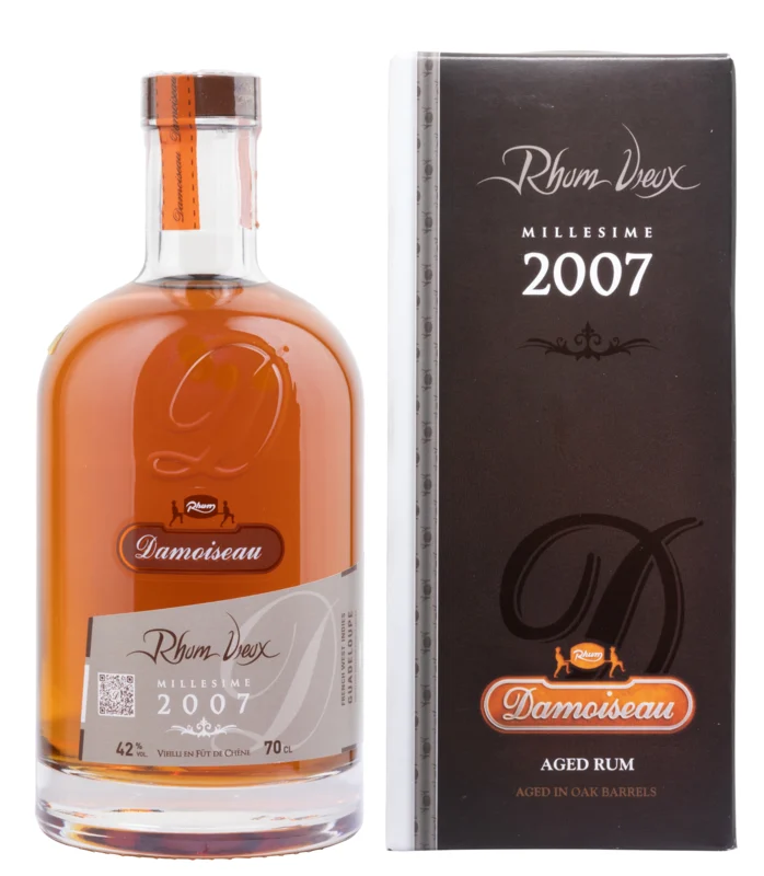 Damoiseau Millésime 9 Ans 2007 Rhum Vieux Agricole 42° 70cl