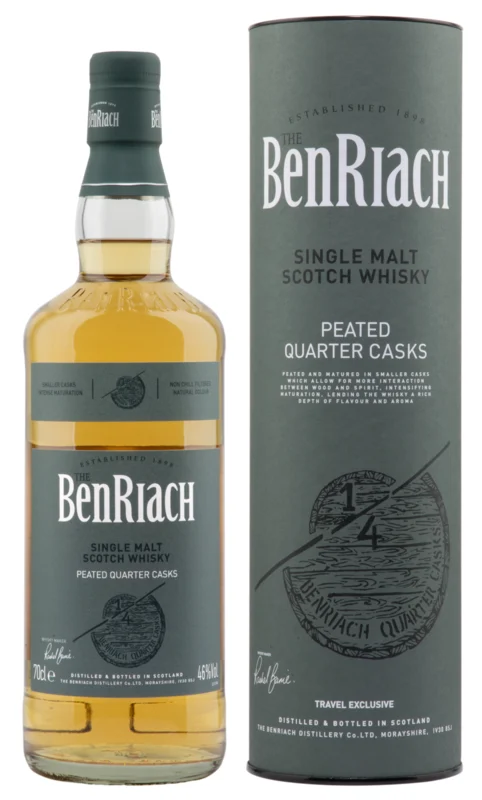Benriach Peated Quarter Casks Single Malt Whisky 46° 70cl